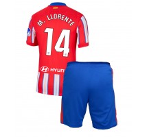 Atletico Madrid Marcos Llorente #14 Koszulka Podstawowa dzieci 2024-25 Krótki Rękaw (+ krótkie spodenki)